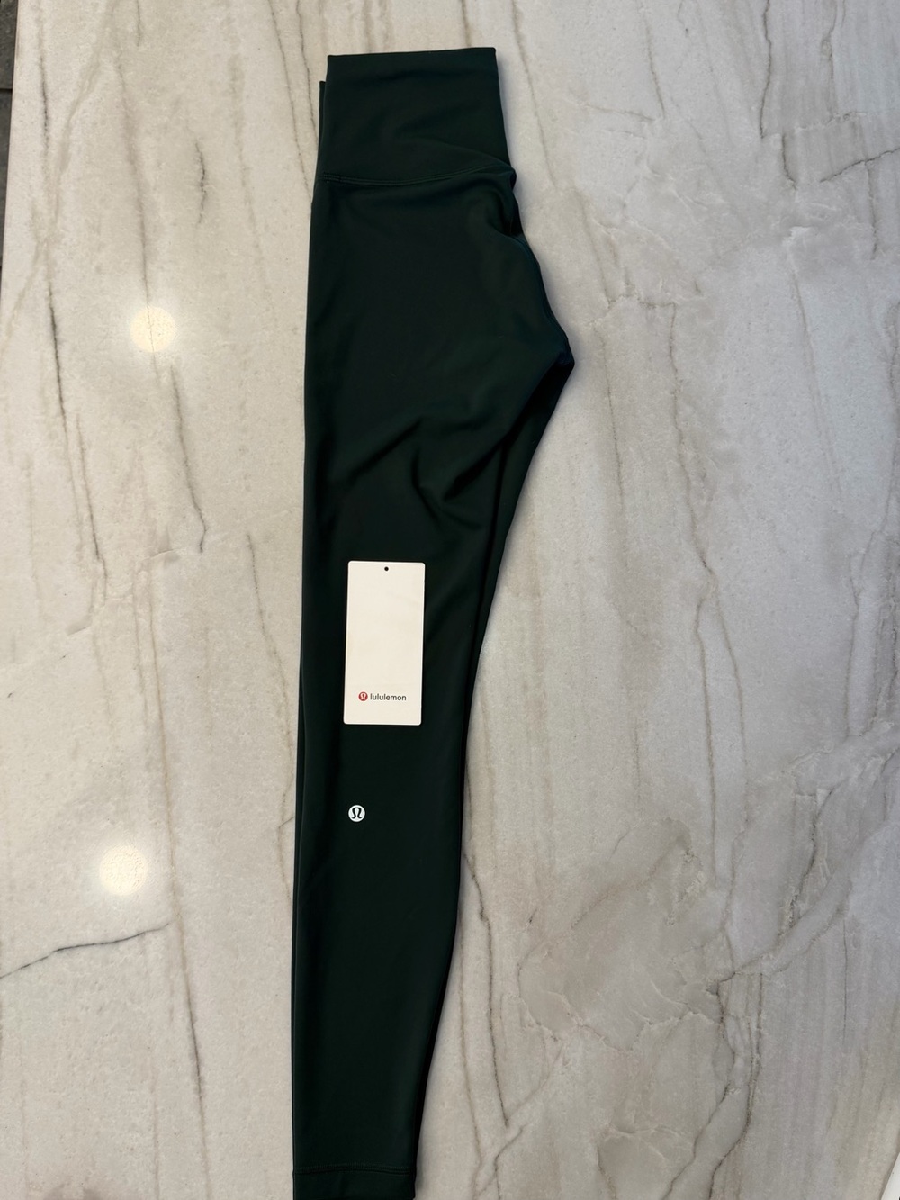 lululemon Wunder Under Dark Green High-Rise Leggings